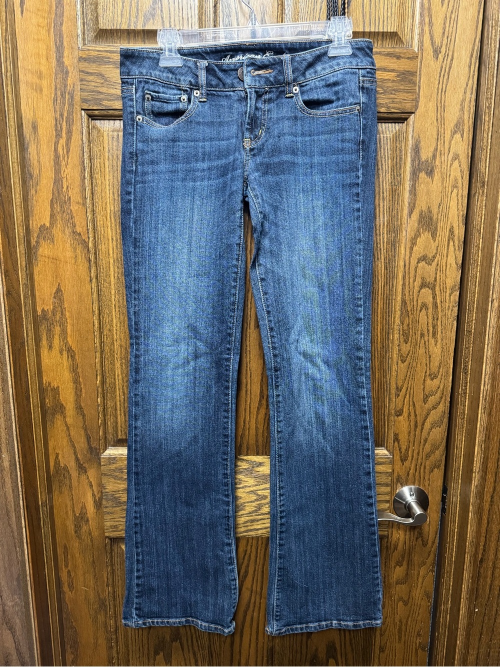American Eagle Outfitters Dark Blue Boyfriend Jeans